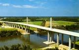 4 TEE BEAM 42 bridges A tee beam bridge is similar to other beam bridges except that the concrete beams are shaped in the