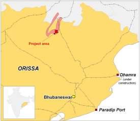 Orissa: joint venture participation in another world-class iron ore province First global miner directly participating in