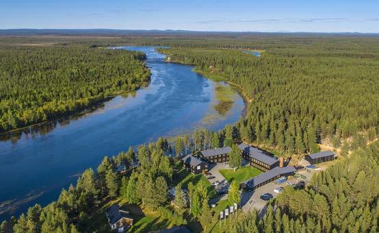Come and explore our ACCOMMODATIONS SÄRKIMUKKA > TÄRENDÖ > LANNAVAARA PINETREE LODGE Särkimukka is a very small village by the Lainio River, 150 km North of the Arctic Circle.