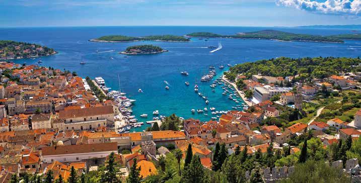 Our unique cruise covers the coast and rivers of Croatia with the additional benefit of mooring in the immediate vicinity of town centres allowing for evenings spent ashore.