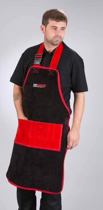 APRON CB9A and WAIST APRON CB9B Code Black aprons provide protection from