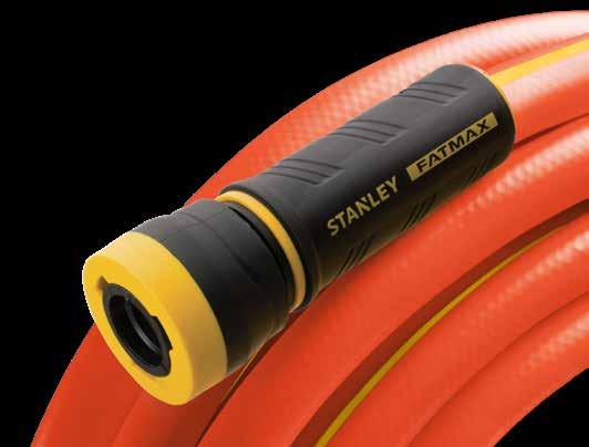 performance even in temperatures up to 198 F / 92 C AntiKink Technology Simply let hose untwist and pull to where the hose is needed PROFESSIONAL HOT WATER HOSE 34