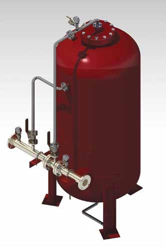 Vertical Bladder Tanks Model No. 6510 Capacity 200 to 10000 Liters The Bladder-Tank System works without any external energy supply.