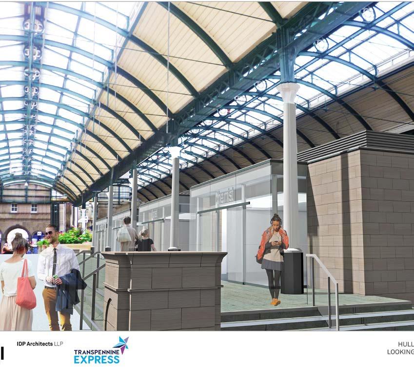 THE DEVELOPMENT The proposal for the development is to create four terrace style retail units situated adjacent to the main entrance to the Railway Platforms of Hull Paragon Railway Station.