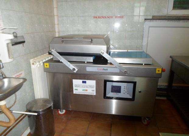 "Eko-Drina", Bajina Basta, Republic of Serbia for procurement of vacuum packaging machine for fish, tank for storage of fish as presented in the