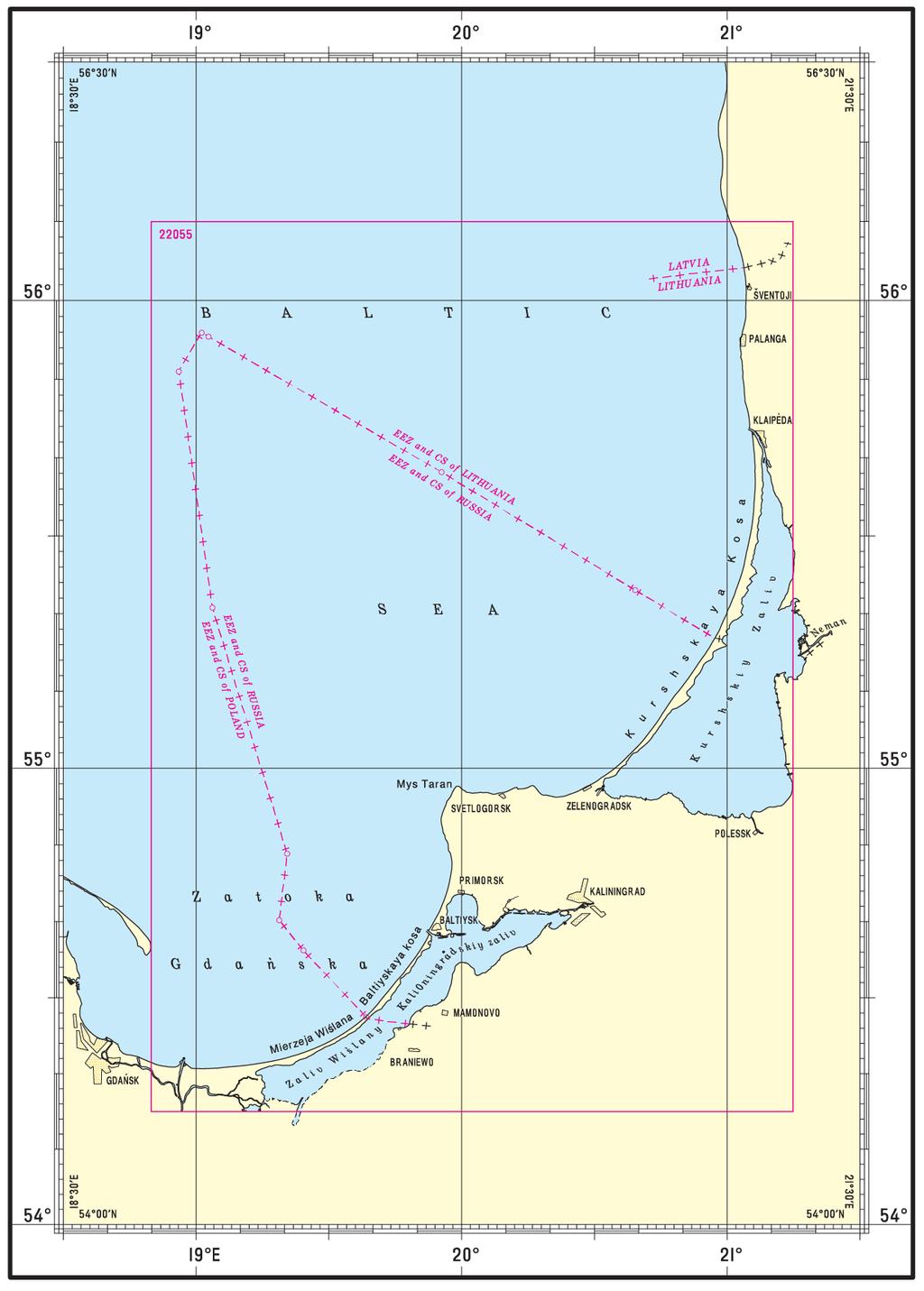The scheme of the national navigation