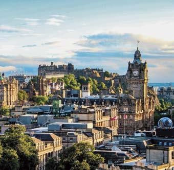 Smještena je u prekrasnom Edinburghu, na pješačkoj udaljenosti od poznatog edinburškog dvorca, mjesta gdje se čuvaju kraljevski dragulji te u neposrednoj blizini istočne obale grada i Sjevernog mora.
