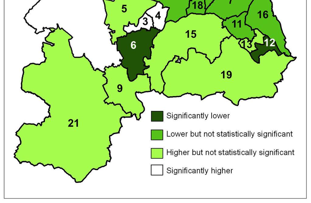 government in 2007 indicates that neighbourhoods Shipley Park, Horsley, Horsley Woodhouse, Smalley and Mapperley are experiencing varying levels of deprivation, with two of its