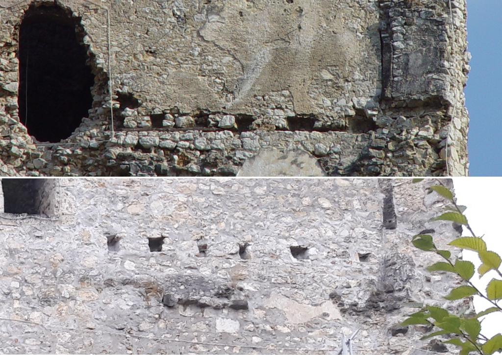6.5. Protecting external face of the walls Contemporarily, general guidelines about preservation and conservation of the face of the walls of permanent ruins involve preventive conservation resulting