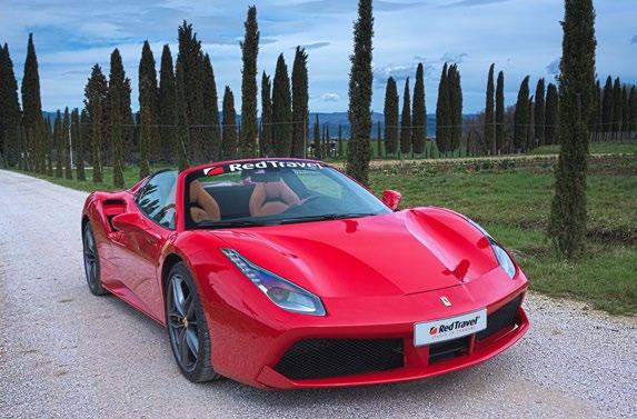 ITALIA IN FERRARI powered by 3-Day Val d Orcia & Tuscany Ferrari Tour A New Travel Concept Red Travel offers a new travel concept; an innovative approach to the self-drive tour offering absolute