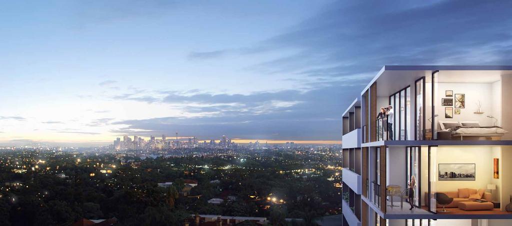 An outlook to the city skyline that will take your breath away.