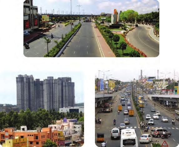CHENNAI GRAND SOUTHERN TRUNK (GST) ROAD GST is well connected to ECR