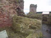 12 In 1528 James V and his army marched on Tantallon Castle. As they marched they chanted: Ding doon Tantalloun! Ding doon Tantalloun! meaning that they wanted to bring down the walls of Tantallon.