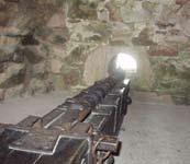 13 Location 9: Gun Room in East Tower Tantallon was equipped with a huge range of weapons.