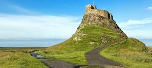 6 mile drive Lindesfarne & Holy Island Both an island and a picturesque village, Holy Island carries a wealth of history within