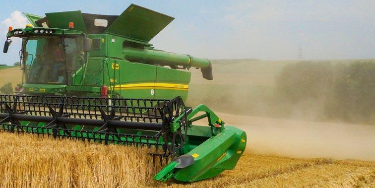 One header for rapessed / canola and all cereals Perfect for all crops, each yield and every harvest condition.
