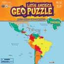 x 17 in. 105 - GEOpuzzle Latin America 50 pieces / 17 in.
