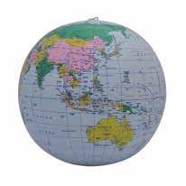 167-12 Blue Political Inflatable globe Inflatable Globes: These globes are great for