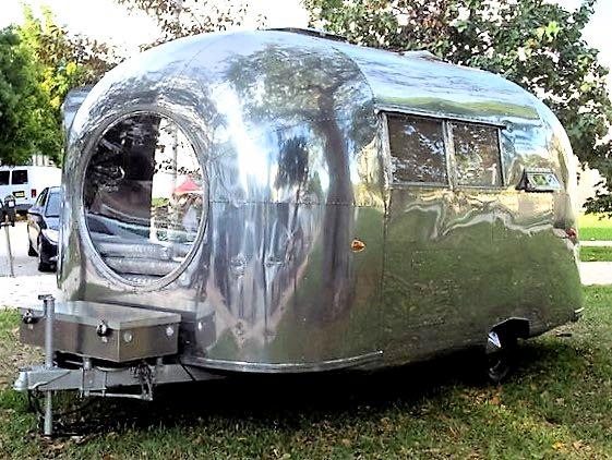 Bard's Good, Bad, and Bizarre Airstreams One of the most unusual Airstream windows is the handy work of Steve and Kevin Ruth from P&S Ruth of Helena, Ohio.