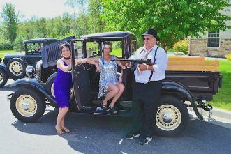 8 Cruisin With the Model A s At a recent car show for the tenants at Primrose Senior Complex in Wasilla, the theme was Movie Personalities.