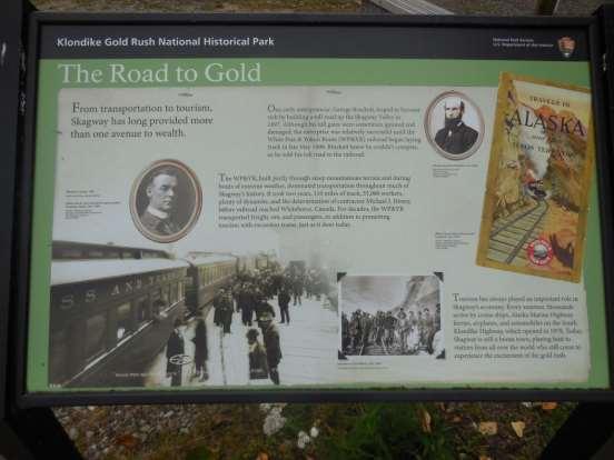 Sign: The Road to Gold.