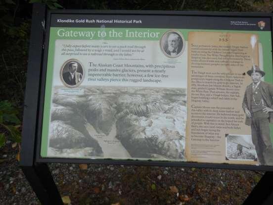 Sign: Gateway to the Interior.