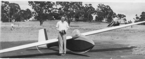 Schuback, who later piloted me over Sydney in the Hornet Moth to take photos.