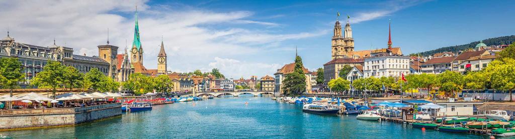 EXPERIENCE ZURICH SWISS MOUNTAINS & LAKES 20% * 2 Nights from $ 625 * per person Krone Unterstrass is an excellent hotel in a practical location.