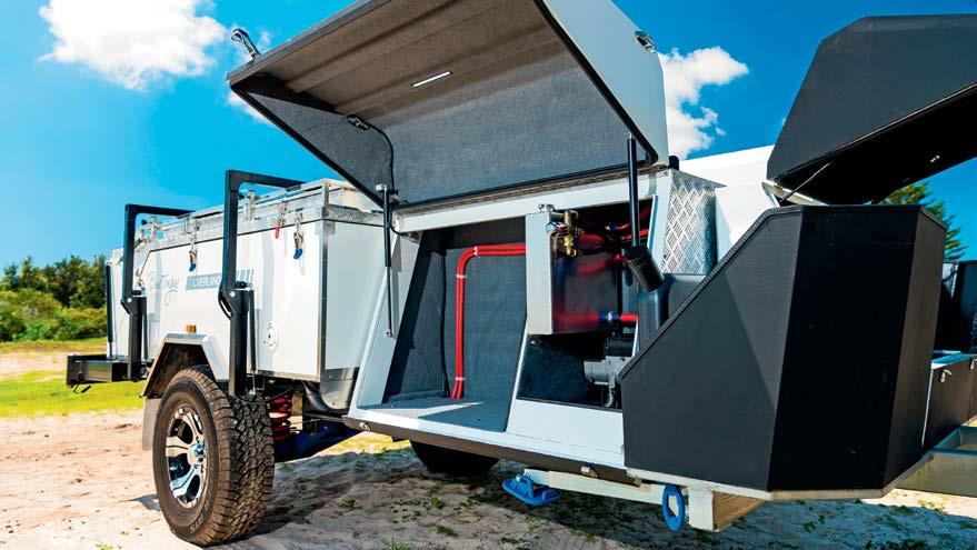 Now, in line with some of the brands seen at Camper Trailer of the Year 2016, along with the release of other new models such as the Blue Tongue Overland XR, the gap appears to be closing.