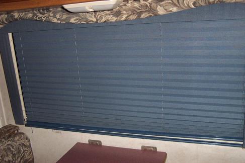 Also on board is a privacy shade for nighttime use, to ensure no one can se inside the RV through the front