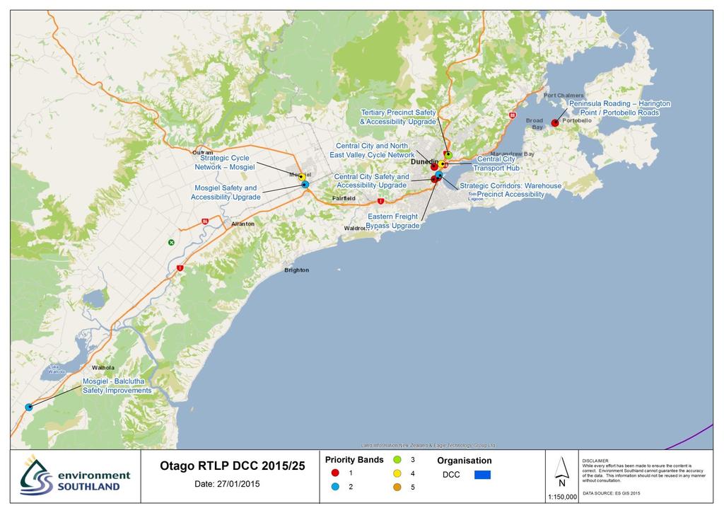 Draft Otago Regional Land Transport Plan 2015 2021