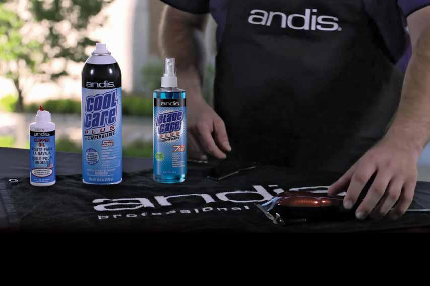 MAINTENANCE After manufacturing clippers and trimmers for more than 95 years, Andis has two simple rules to keep your tools performing at their best cleaning and oiling.