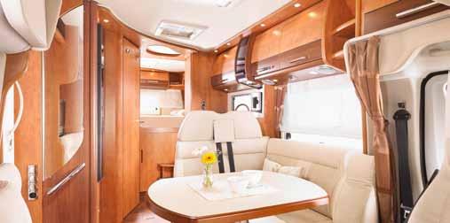 Carthago technology in the Liner premium class Carthago lighting technology Living area lighting with LED technology Driver s cabin door lighting coming home The same things that apply to every
