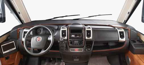finish with fine wood veneer (Super package) Dashboard with easy-clean soft-touch surface