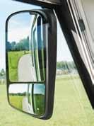 bus mirrors Carthago bestview bus mirrors (Super package) with large main mirror and additional