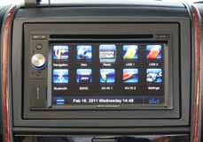 Multimedia centre / Navigation Blaupunkt with touchscreen,