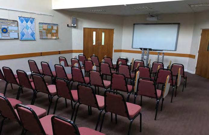 Lecture Rooms Room Capacity & configurations Dimensions (m) Name: Standing: Seating: Boardroom: