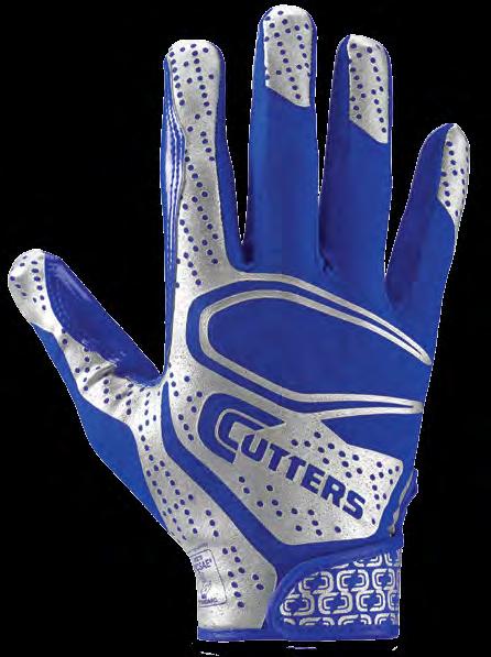 Perforated C-TACK performance grip material palm for extreme grip and added ventilation Lightweight material on back of hand for enhanced comfort and flexibility Strategically placed panels