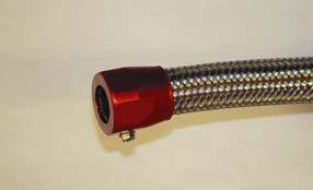 Overbraid provides added abrasion resistance and dressup styling but does not change the performance characteristics of the hose beneath
