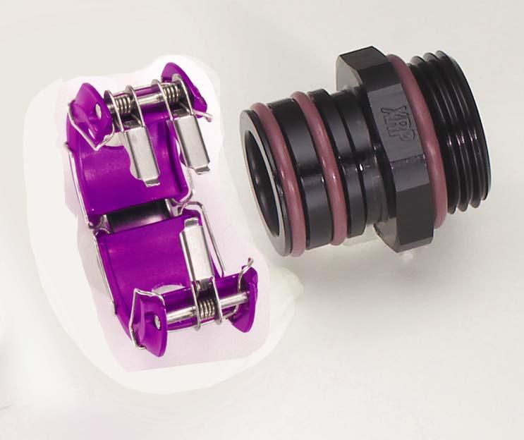 Clamshell quick disconnect couplings offer excellent flexibility with axial adjustment of up to