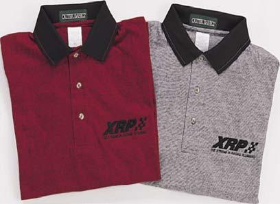 XRP...FOR THE EXTREME IN RACING THE XRP POLO SHIRTS (TEXTURED) - 100%