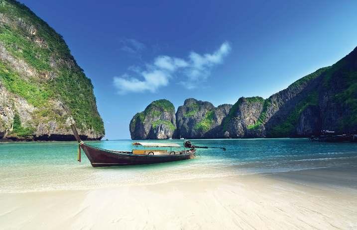PHI PHI ISLANDS PARADISE 1 st STOP AT AO NOI BAY 2 nd STOP AT MONKEY BAY 3 rd STOP AT MAYA BAY (FAMOUS FOR THE MOVIE THE BEACH ) 4 th STOP AT PHI LEH LAGOON 5 th STOP AT VIKING CAVE 6 th STOP AT