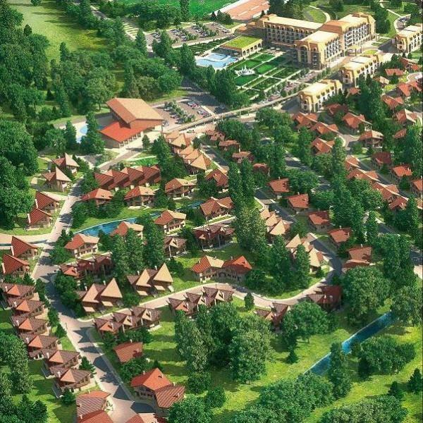 BELCHIN SPRING RESORT COMPLEX Location: Belchin, Samokov Brief description: Belchin Spring resort complex Size of investment: to be negotiated Infrastructure: Status: Preliminary project Highway