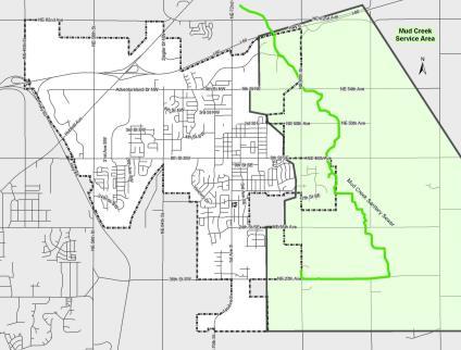 Mud Creek Sanitary Sewer Altoona Corporate Limits & Recent Annexations Planning for the Future Comprehensive Plan