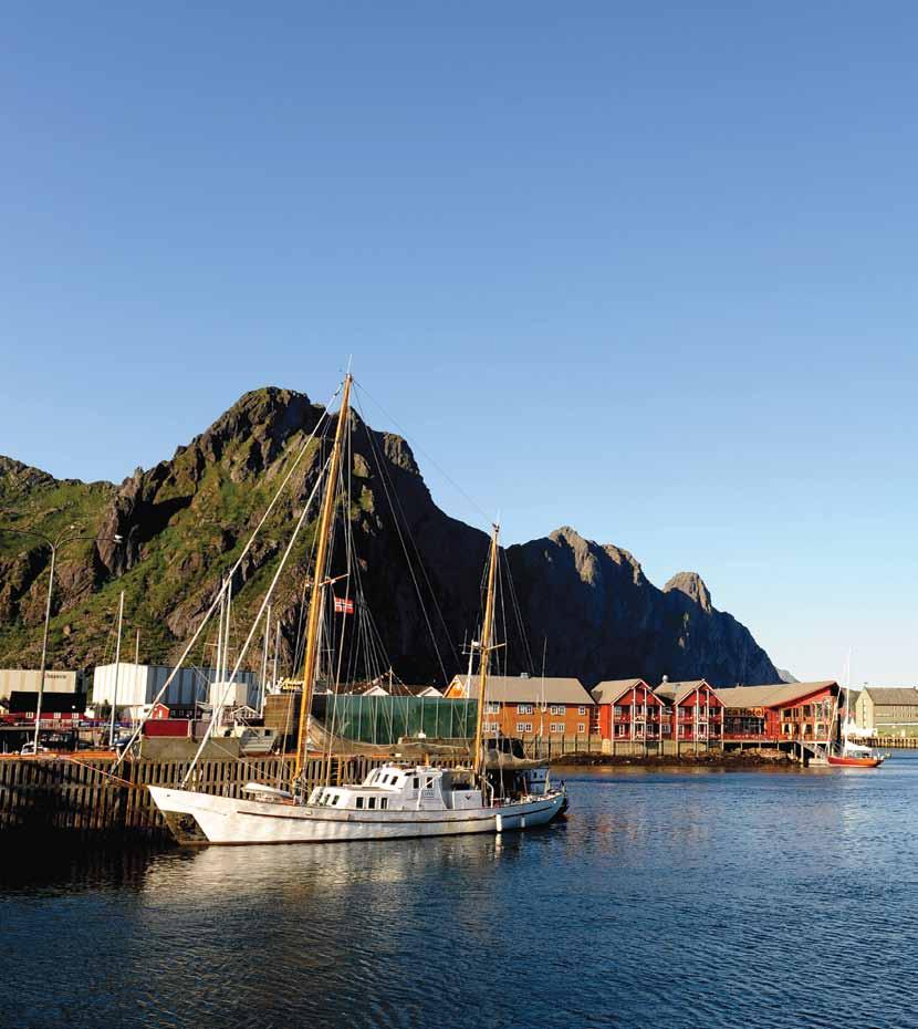 34 ports of call Connecting communities Svolvær