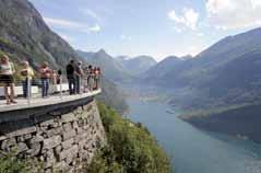 World Heritage Sites. At the Norwegian Fjord Centre you will be given an informative introductory presentation taking you through all four seasons of Geiranger.