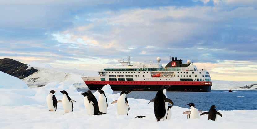 It s not only our staff that offer a warm welcome to Greenland, Spitsbergen and Antarctica Antarctica is the