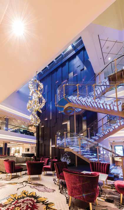 Palace Penthouse Maximize your exclusivity at The Palace The Palace is in a class of its own an elegantly regal ship-within-a-ship enclave with over 140 suites and private VIP facilities including