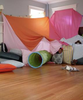 The Great Magical Tent Adapted from: Christine Melby, Founder of Messes & Masterpieces You may never have thought of a tent as a sacred space to play in, but then maybe its been a while since you ve