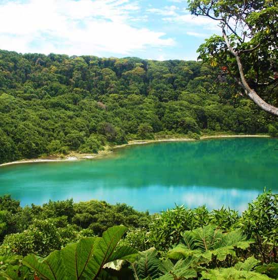 GATEWAY TO COSTA RICA TOUR 1600 7 days from San José to San José Priced From 1,489 CA LAND ONLY* YOUR PACKAGE INCLUDES TOUR HIGHLIGHTS SAN JOSÉ Visit Poás Volcano; Guided tour of Doka Coffee Estate
